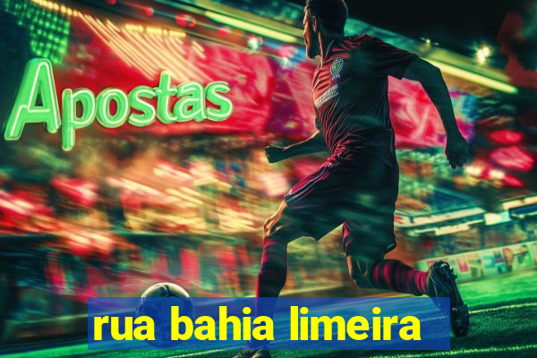 rua bahia limeira